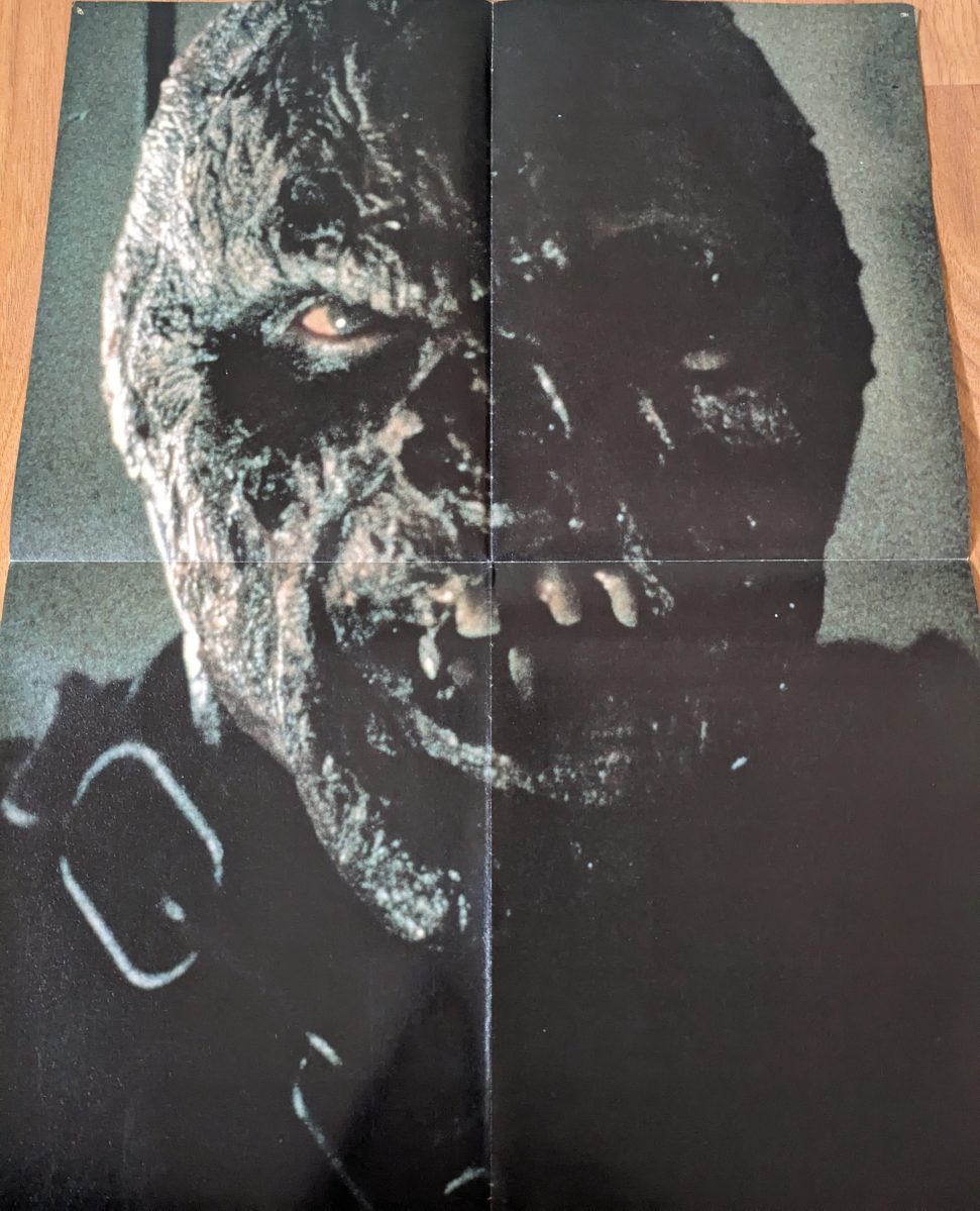 OneSheet Wonders! Jason unmasked from FRIDAY THE 13th PART VII THE